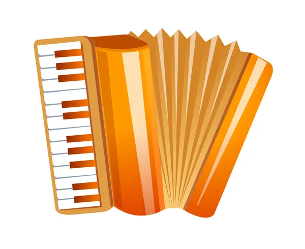 Vector icon accordion — Stock Vector