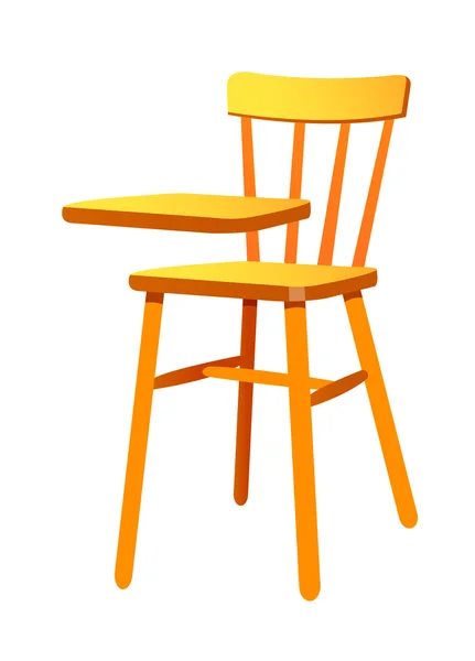 Vector icono silla — Vector de stock