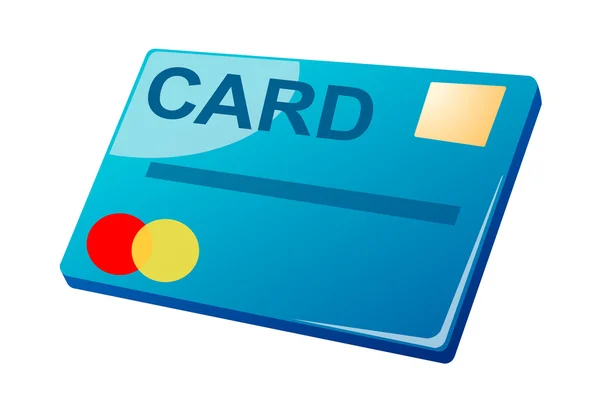Vector pictogram creditcard — Stockvector