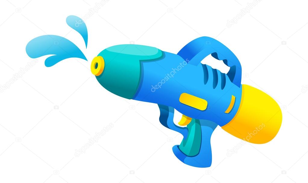 pistola de agua Vector — Vector de stock © zzve 13430637