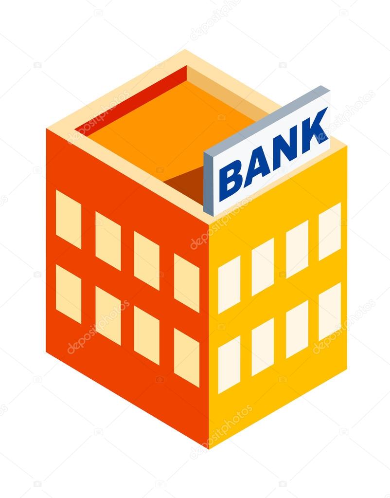 Vector icon bank