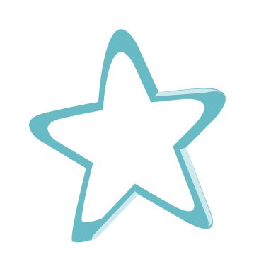 vektör simge yıldız