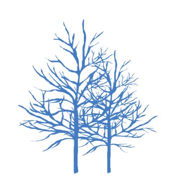 vektör simgesi ağaç