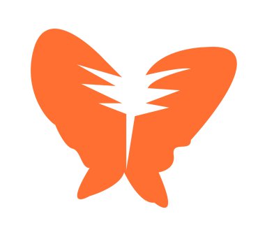 vektör simge kelebek