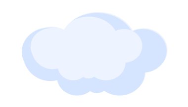 Vector icon cloud
