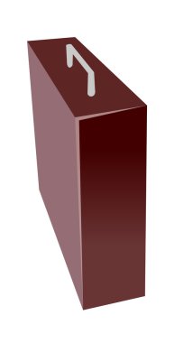 vektör simge kısa vaka