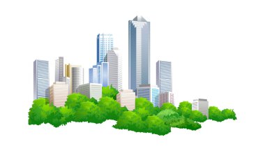 vektör simge cityscape