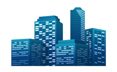 vektör simge cityscape