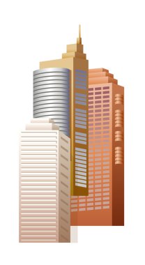 Vector icon building