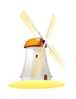vektör simgesi yel değirmeni