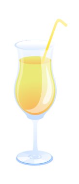 vektör simge limon çayı