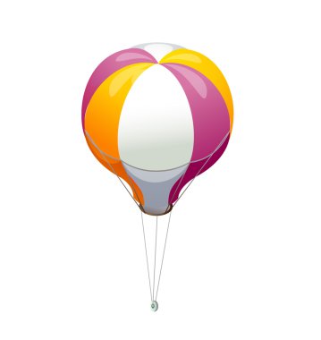 vektör simge sıcak hava balonu