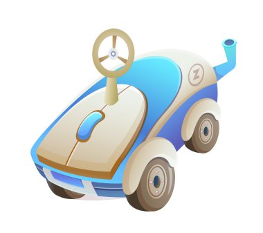 vektör simgesine fare