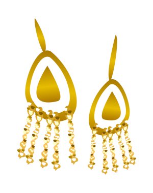 Icon earring clipart
