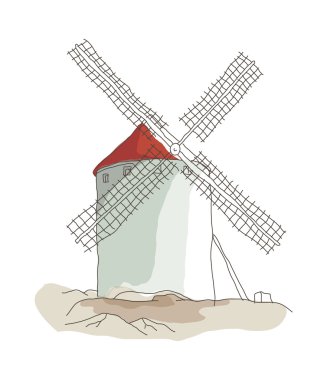 vektör Yeldeğirmeni - Mimarlık