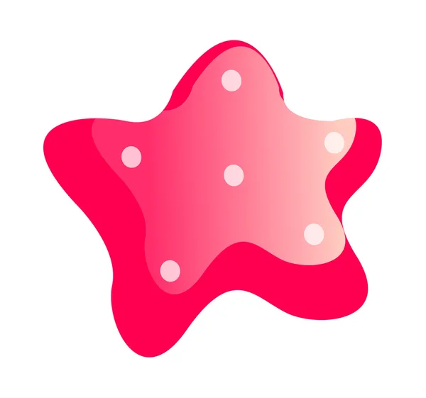 Vector icono estrella — Vector de stock