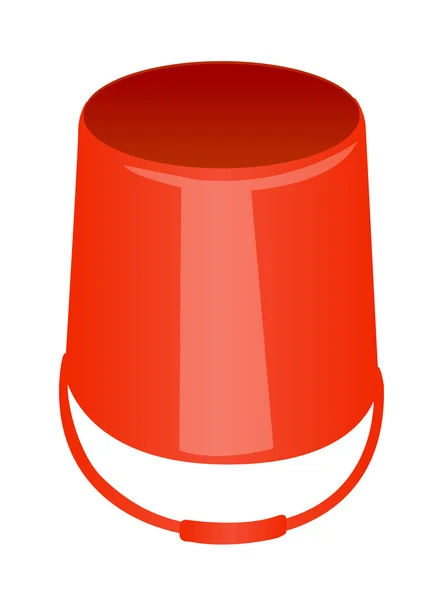 Vector icon bucket — Stock Vector