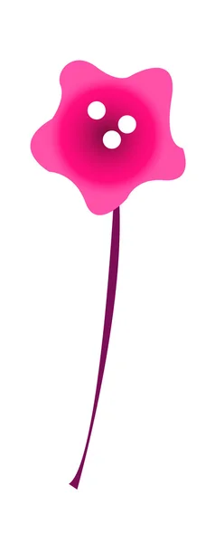 Векторна icon квітка — стоковий вектор