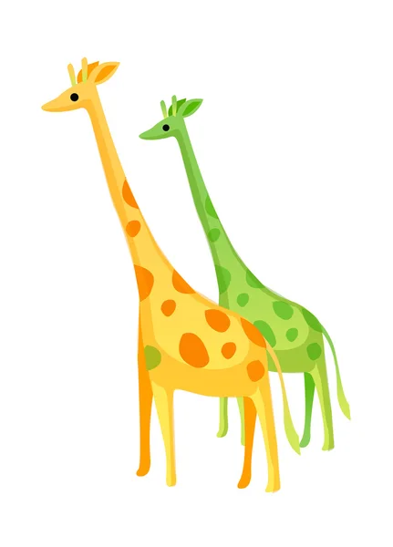 Vector pictogram giraffe — Stockvector