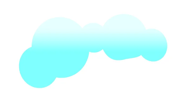 Chmura ikona wektor — Wektor stockowy