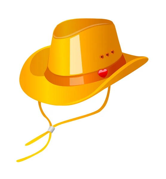 Vector icono sombrero — Vector de stock