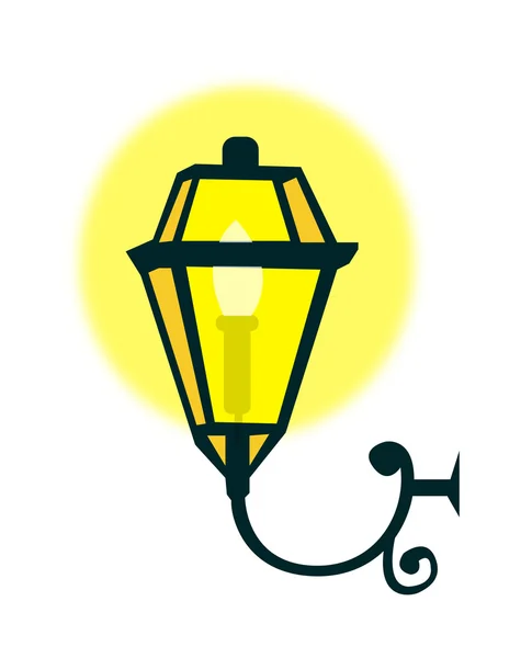 Vector pictogram lamp — Stockvector