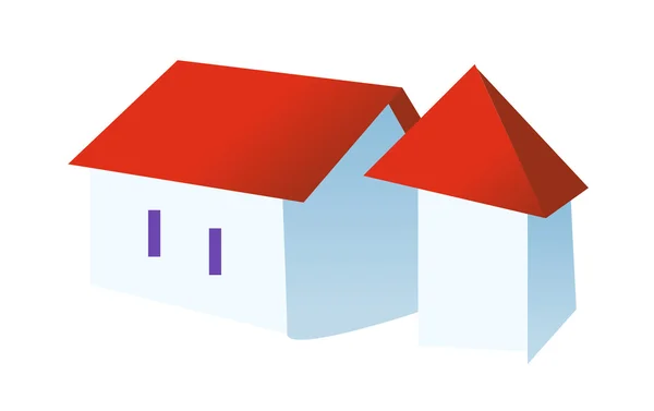 Vector icon house — Stock Vector