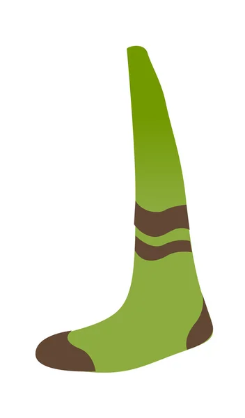Vector icon hosszú zokni — Stock Vector