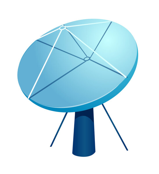 Vector icon antenna