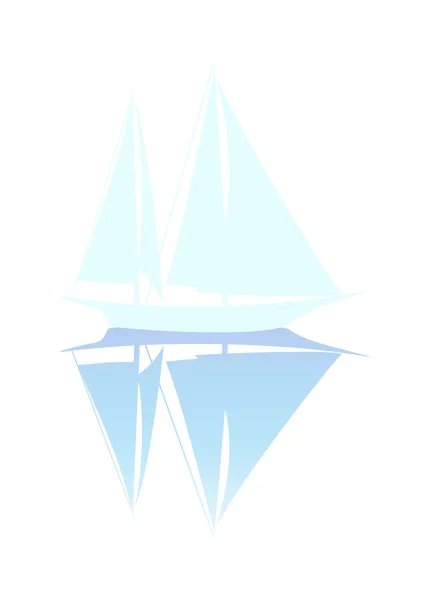 Vector pictogram schip — Stockvector