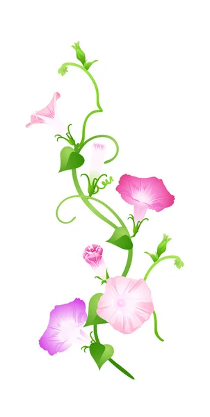 Vector icon flower — Stock Vector