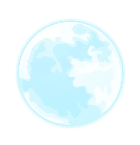 Vector pictogram globe — Stok Vektör