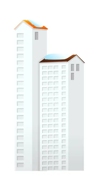 Icône vectorielle appartement — Image vectorielle