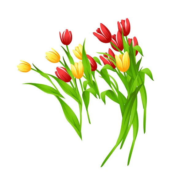 Vector icon tulip — Stock Vector