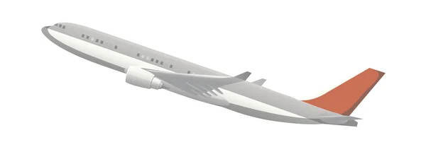 Vektorsymbol Flugzeug — Stockvektor