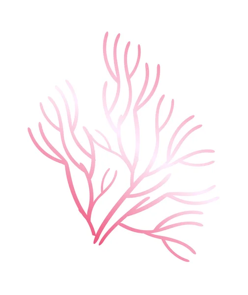 Vector pictogram koraal — Stockvector