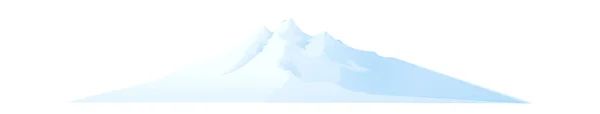 Vector pictogram sneeuw — Stockvector