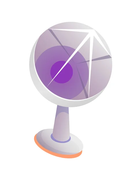 Vector icon antenna — Stock Vector