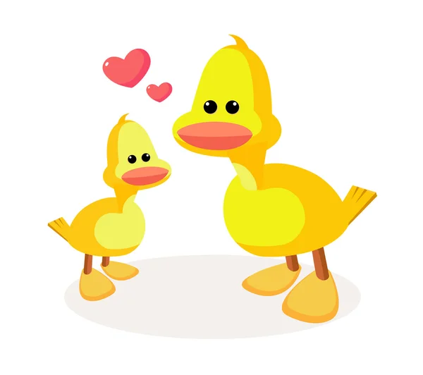 Vector icono pato — Vector de stock