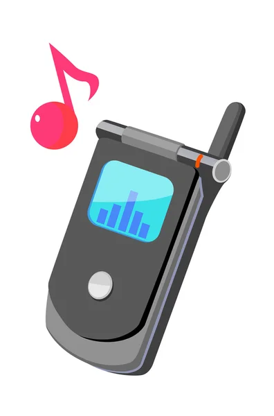 Vector icon mobiltelefon — Stock Vector