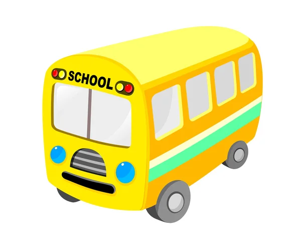 Bus icona vettoriale — Vettoriale Stock