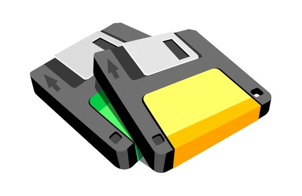 Icône vectorielle disquette — Image vectorielle
