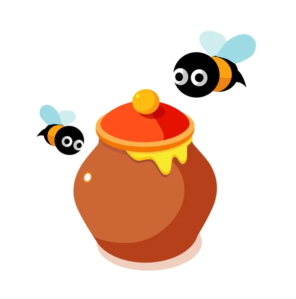 Векторна icon меду — стоковий вектор