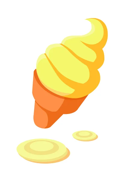 Icon gelado — Vetor de Stock