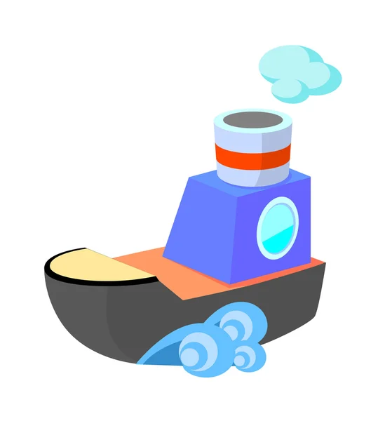 Pictogram schip — Stockvector