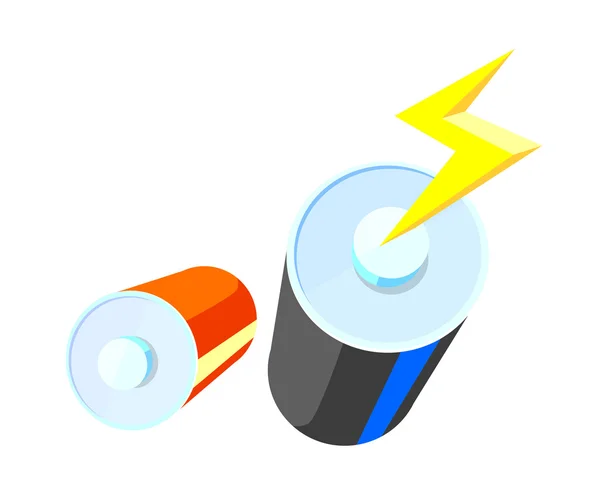 Icon battery — Stock Vector