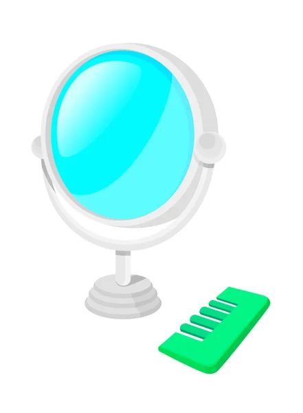 Icon mirror — Stock Vector