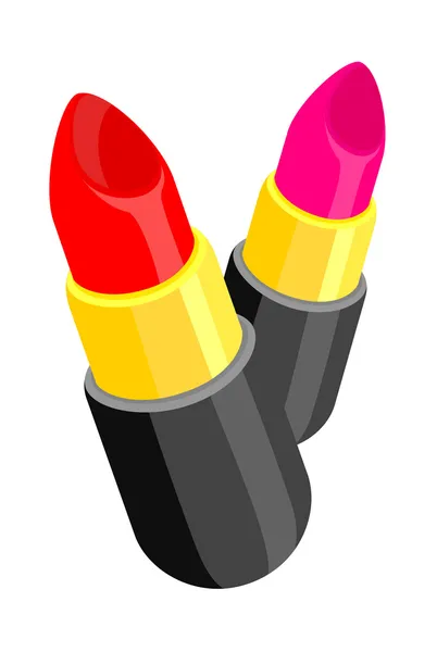 Icon lipstick — Stock Vector