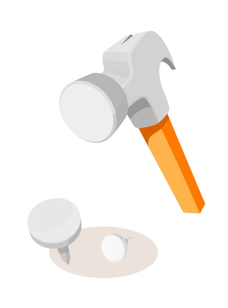 Icon hammer — Stock Vector