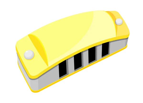 Pictogram mondharmonica — Stockvector